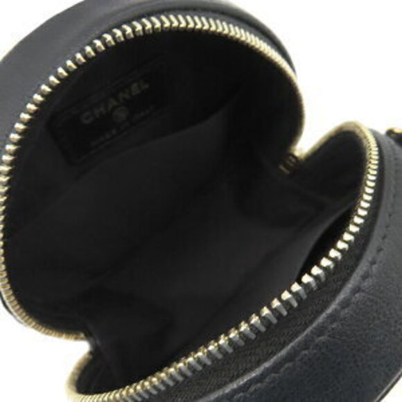 Chanel Matelasse chain Shoulder Bag black lambskin crossbody - Picture 7 of 10